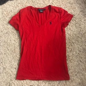 Women’s polo V-neck